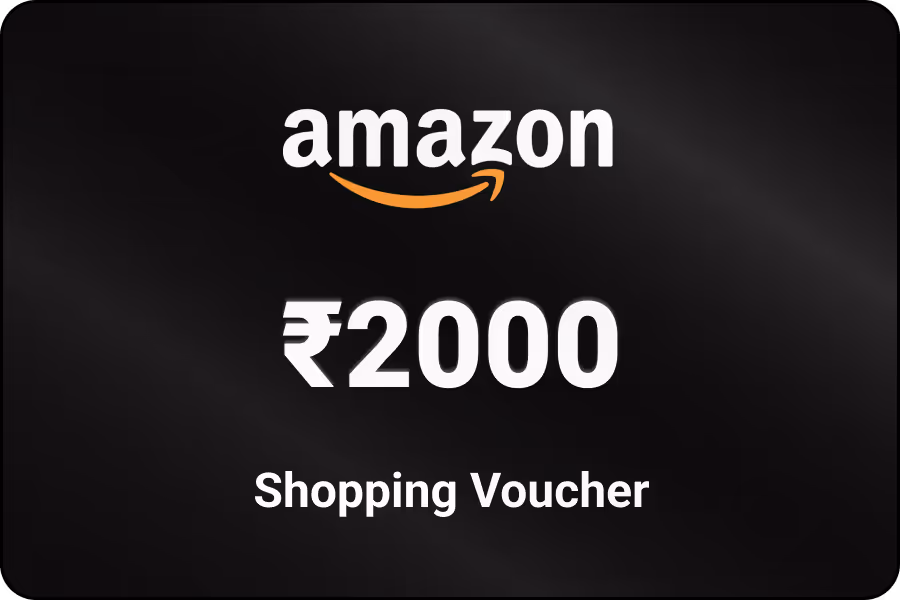 Amazon Shopping Voucher — Up to 25% off, from ₹1500